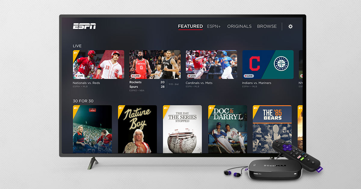 Espn android tv sale